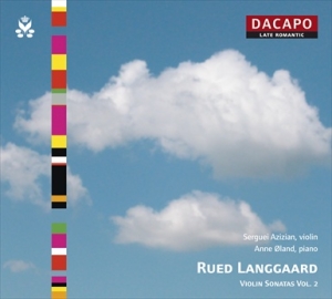 Langgaard Rued - Violin Sonatas Vol 2 i gruppen CD hos Bengans Skivbutik AB (2007985)