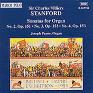 Stanford Charles Villiers - Organ Sonatas Opp. 151-153 i gruppen VI TIPSER / Julegavetips CD hos Bengans Skivbutik AB (2008035)