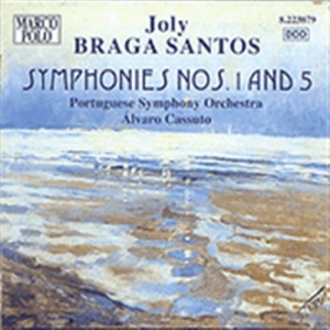 Braga-Santos Joly - Symphony 1 5 i gruppen CD hos Bengans Skivbutik AB (2008115)