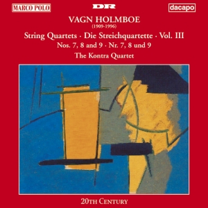 Holmboe Vagn - String Quartet Vol 3 i gruppen CD hos Bengans Skivbutik AB (2008127)