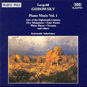 Godowsky Leopold - Piano Music Vol 1 i gruppen VI TIPSER / Julegavetips CD hos Bengans Skivbutik AB (2008148)