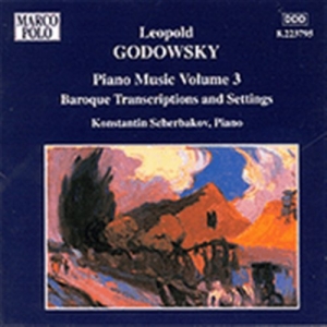 Godowsky Leopold - Piano Music Vol 3 i gruppen CD hos Bengans Skivbutik AB (2008183)