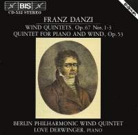 Danzi Franz - Wind Quintets Vol 1 i gruppen VI TIPSER / Julegavetips CD hos Bengans Skivbutik AB (2008333)