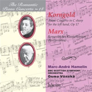 Korngold Erich Wolfgang - Piano Concertos/Marx i gruppen CD hos Bengans Skivbutik AB (2008604)