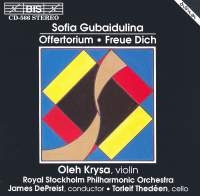 Gubaidulina Sofia - Offertorium Freue Dich i gruppen VI TIPSER / Julegavetips CD hos Bengans Skivbutik AB (2008678)