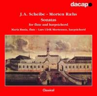 Scheibe/Raehs - Flute Sonatas i gruppen CD hos Bengans Skivbutik AB (2008781)