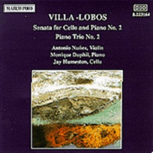 Villa Lobos Heitor - Cello Sonata No. 2/Piano Trio i gruppen CD hos Bengans Skivbutik AB (2008790)