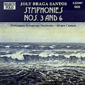 Braga-Santos Joly - Symphony 3 6 i gruppen CD hos Bengans Skivbutik AB (2008883)