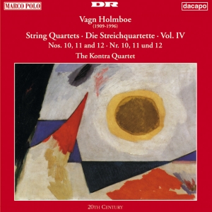 Holmboe Vagn - String Quartet Vol 4 i gruppen CD hos Bengans Skivbutik AB (2008892)