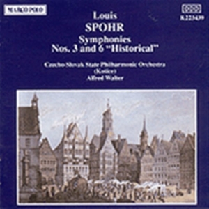 Spohr Louis - Symphonies Nos. 3 & 6 i gruppen VI TIPSER / Julegavetips CD hos Bengans Skivbutik AB (2008913)