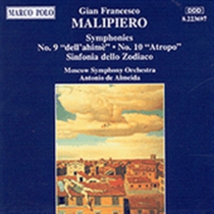 Malipiero Gian Francesco - Symphonies Nos. 9 & 10 i gruppen CD hos Bengans Skivbutik AB (2008926)