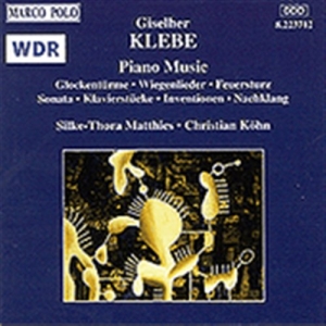 Klebe Giselher - Piano Music i gruppen CD hos Bengans Skivbutik AB (2008981)