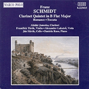 Schmidt Franz - Clarinet Quintet In B Flat i gruppen CD hos Bengans Skivbutik AB (2009036)