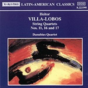 Villa Lobos Heitor - String Quartet 11 16 17 i gruppen CD hos Bengans Skivbutik AB (2009061)