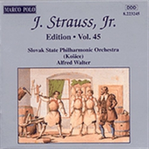 Strauss Ii Johann - Edition Vol. 45 i gruppen CD hos Bengans Skivbutik AB (2009075)