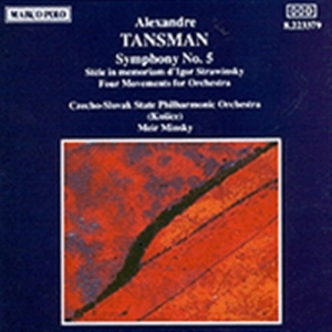 Tansman Alexandre - Symphony 5/Orc Music i gruppen CD hos Bengans Skivbutik AB (2009099)