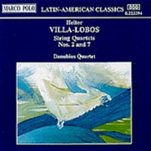 Villa Lobos Heitor - String Quartets Nos. 2 & 7 i gruppen CD hos Bengans Skivbutik AB (2009104)