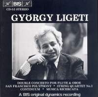 Ligeti Gyorgy - Dble Conc Continuum i gruppen CD hos Bengans Skivbutik AB (2009118)