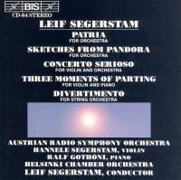 Segerstam Leif - Orchestral Works i gruppen VI TIPSER / Julegavetips CD hos Bengans Skivbutik AB (2009188)