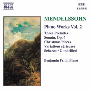 Mendelssohn Felix - Piano Works Vol 2 i gruppen VI TIPSER / Julegavetips CD hos Bengans Skivbutik AB (2009306)