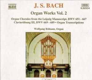 Bach Johann Sebastian - Orgelverk Vol 2 i gruppen CD hos Bengans Skivbutik AB (2009317)