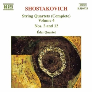 Shostakovich Dmitry - String Quartets 2 & 12 i gruppen CD hos Bengans Skivbutik AB (2009349)