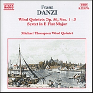 Danzi Franz - Wind Quintets Op. 56 1-3 i gruppen CD hos Bengans Skivbutik AB (2009352)