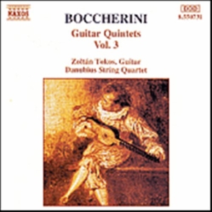 Boccherini Luigi - Guitar Quintets Vol 3 i gruppen VI TIPSER / Julegavetips CD hos Bengans Skivbutik AB (2009374)