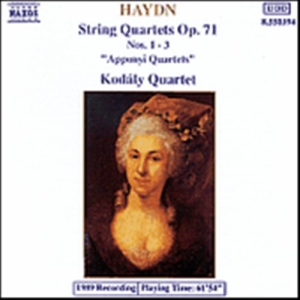 Haydn Joseph - String Quartets Op. 71 1-3 i gruppen VI TIPSER / Julegavetips CD hos Bengans Skivbutik AB (2009381)