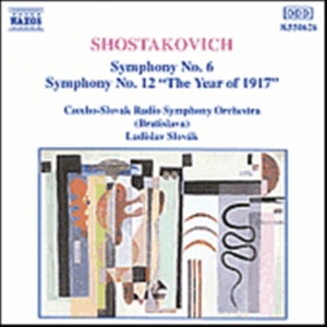 Shostakovich Dmitry - Symphonies 6 & 12 i gruppen CD hos Bengans Skivbutik AB (2009391)