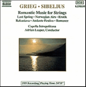 Grieg/Sibelius - Romantic Music For String i gruppen VI TIPSER / Julegavetips CD hos Bengans Skivbutik AB (2009415)