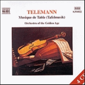 Telemann Georg Philipp - Tafelmusik i gruppen CD hos Bengans Skivbutik AB (2009448)