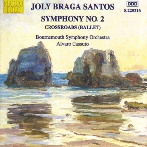 Braga-Santos Joly - Symphony 2 /Crossroads i gruppen CD hos Bengans Skivbutik AB (2009464)