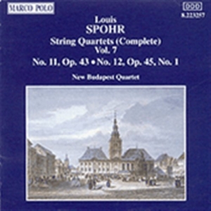 Spohr Louis - String Quartet Op43/Op45 1 i gruppen VI TIPSER / Julegavetips CD hos Bengans Skivbutik AB (2009555)