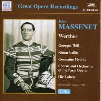 Massenet Jules - Werther i gruppen VI TIPSER / Julegavetips CD hos Bengans Skivbutik AB (2009592)