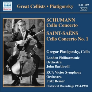 Schumann/Saint-Saens - Cello Concertos i gruppen CD hos Bengans Skivbutik AB (2009597)