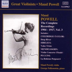 Various - Maud Powell Vol 3 i gruppen VI TIPSER / Julegavetips CD hos Bengans Skivbutik AB (2009618)