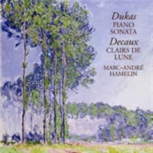 Dukas/Decaux - Piano Sonata In E Flat/Clairs i gruppen VI TIPSER / Julegavetips CD hos Bengans Skivbutik AB (2009639)