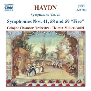 Haydn Joseph - Symphonies 41, 58 & 59 i gruppen VI TIPSER / Julegavetips CD hos Bengans Skivbutik AB (2009737)