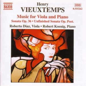 Vieuxtemps Henry - Music For Viola & Piano i gruppen CD hos Bengans Skivbutik AB (2009804)