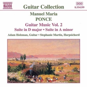 Ponce Manuel - Guitar Music Vol 2 i gruppen VI TIPSER / Julegavetips CD hos Bengans Skivbutik AB (2009973)