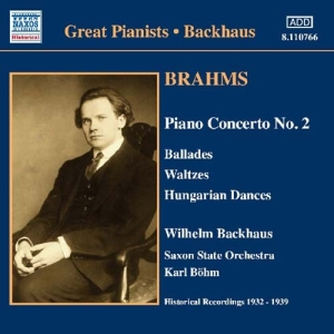 Brahms Johannes - Piano Concerto No 2 i gruppen CD hos Bengans Skivbutik AB (2009977)