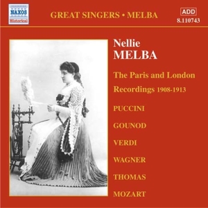 Nellie Melba - Paris & London Recordings i gruppen VI TIPSER / Julegavetips CD hos Bengans Skivbutik AB (2009996)