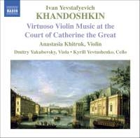 Khandoshkin - Violin Sonatas Nos 1-3 i gruppen VI TIPSER / Julegavetips CD hos Bengans Skivbutik AB (2010071)