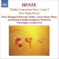 Henze - Violin Concertos Nos. 1 And 3 i gruppen VI TIPSER / Julegavetips CD hos Bengans Skivbutik AB (2010261)