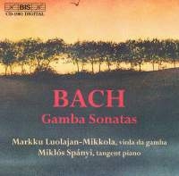 Bach Johann Sebastian - Viola Da Gamba Sonatas i gruppen VI TIPSER / Julegavetips CD hos Bengans Skivbutik AB (2010678)