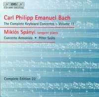 Bach Carl Philipp Emanuel - Key Concertos Vol 11 i gruppen VI TIPSER / Julegavetips CD hos Bengans Skivbutik AB (2010686)