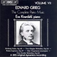 Grieg Edvard - Complete Piano Music Vol 7 i gruppen CD hos Bengans Skivbutik AB (2010689)