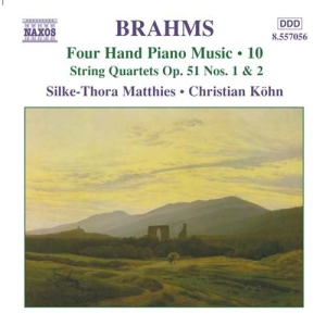 Brahms Johannes - Four Hand Piano Music 10 i gruppen VI TIPSER / Julegavetips CD hos Bengans Skivbutik AB (2010743)