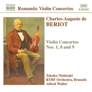 Beriot Charles-Auguste - Violin Concertos 1 8 & 9 i gruppen CD hos Bengans Skivbutik AB (2010770)